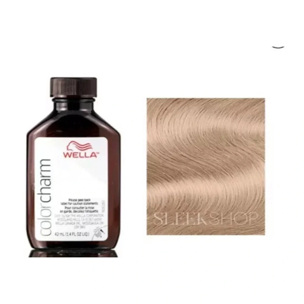 WELLA Color Charm (10) Honey Blonde Permanent Color Liquid Formula 1036/10GV New